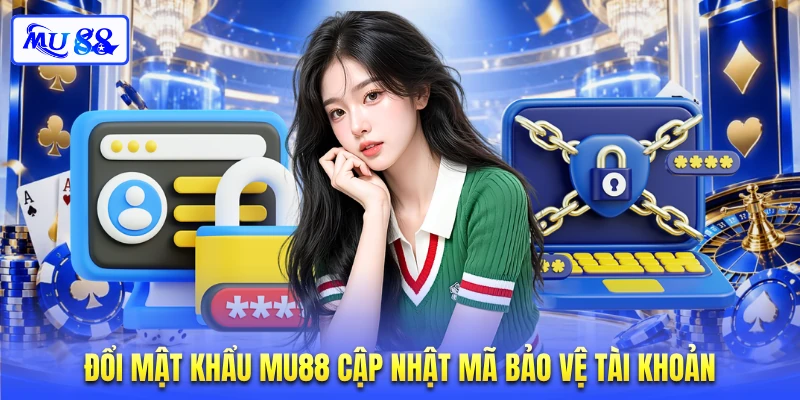 Đổi mật khẩu MU88 cập nhật mã bảo vệ tài khoản