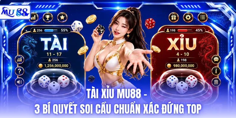 Tài Xỉu MU88 - 3 Bí Quyết Soi Cầu Chuẩn Xác Đứng Top